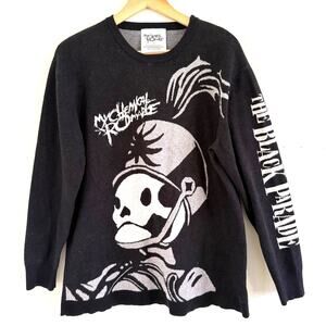 My Chemical Romance The Black Parade Pullover Knit Sweater Size XLarge Black